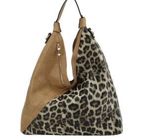 Tan Leopard Handbag