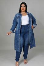 Load image into Gallery viewer, Boss Babe Denim Dress
