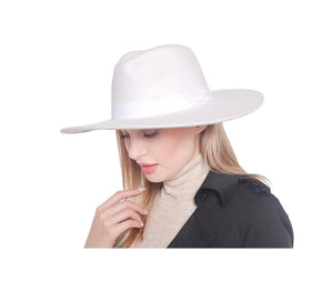 Chic All White Hat